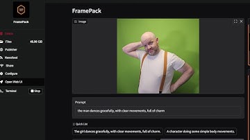First image to video generation with framepack