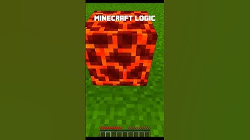 Minecraft Logic  #minecraft #minecraftbuilding #shorts