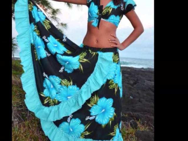 ♥♥♥ Robes pour danser le séga et Maloya ♥♥♥ - YouTube