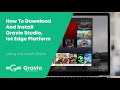 How to download and install gravio studio iot edge platform