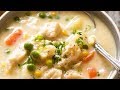 Fish chowder soup