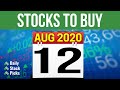 Stocks to buy now for August 2020