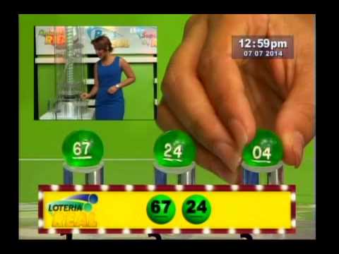 Loteria Real Sorteo 12 55 PM 07 de Julio 2014 juegos panamericanos 2019 en vivo