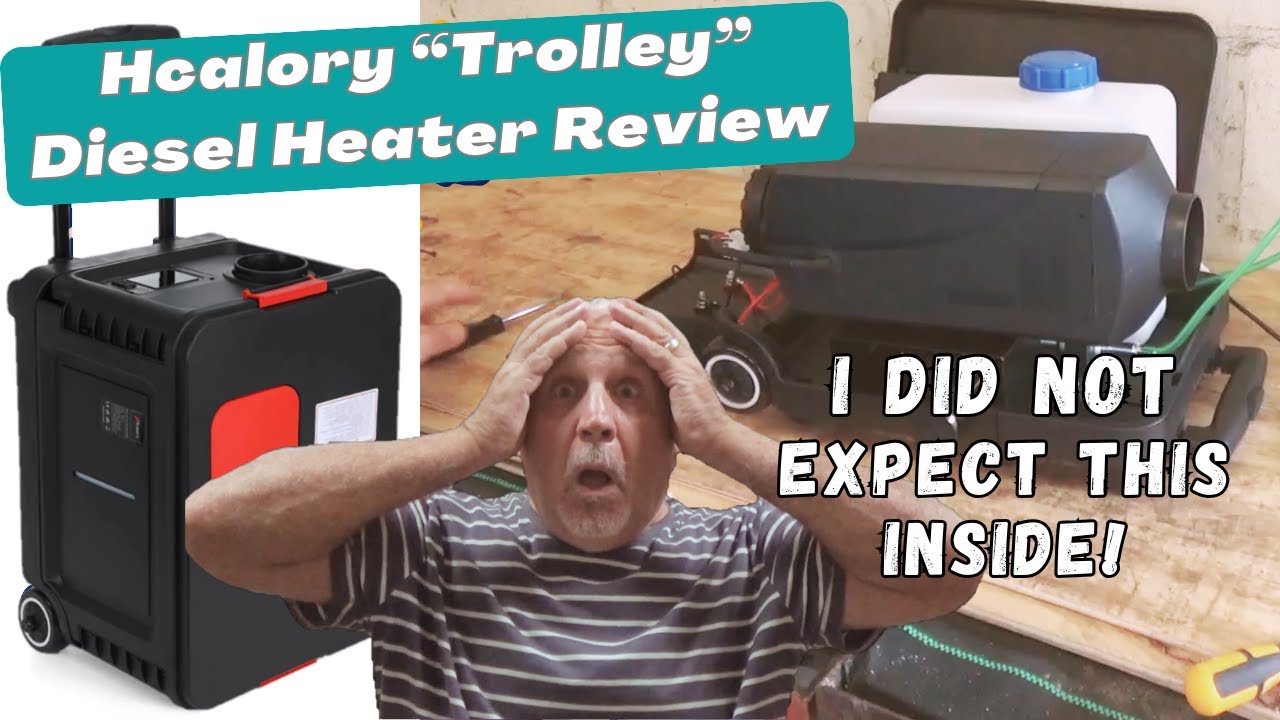 Portable Chinese Diesel Heater - Hcalory HC-A04 12V 5-8kw Review - This  Thing Could Of Killed Me..! 