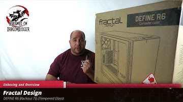 Unboxing & Overview of the Fractal Design DEFINE R6 Blackout TG Computer Case