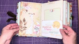 Junk Journal Baby Journal-Gender Neutral