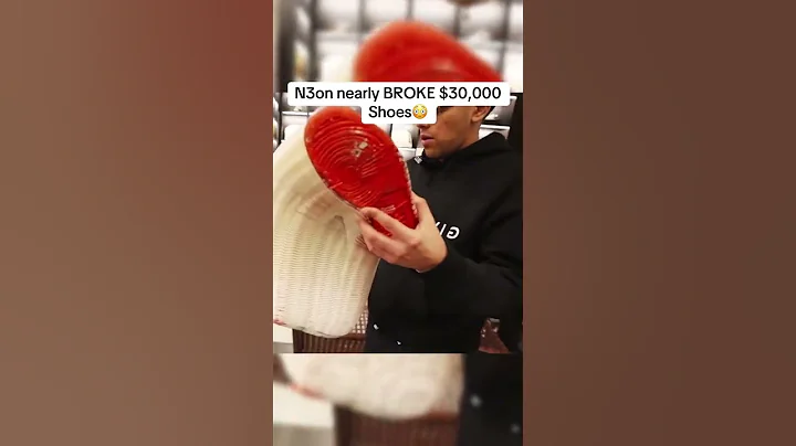 Neon Broke $30,000 Shoes 😳 #fyp #n3on #shorts #n3onclips