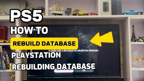 How To Rebuild Your Database On PS5 PlayStation 5 Rebuild