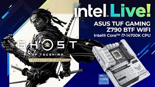 Giveaways + 14700K and ASUS Back Connect GT302 and Z790 Motherboard plus Ghost of Tsushima Gameplay