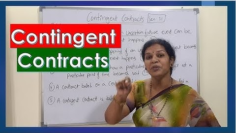 "Contingent Contracts & It