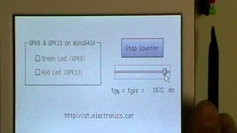Accessing GPK8 and GP13 on mini6410