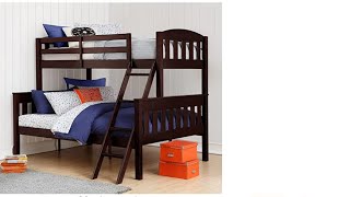 Dorel Living Twin/ Bunk Bed comes in black, blue, espresso and white. It