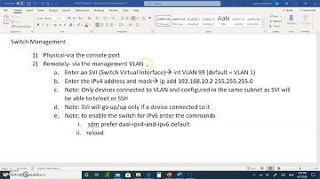 CCNA 7 SRWE Switching, Routing and Wireless Essentials- Module 1 Basic Device configuration PT 1