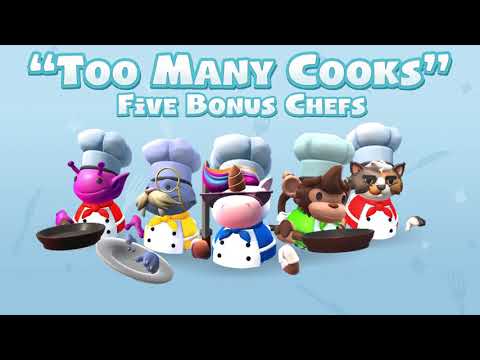 Overcooked 2 'Too Many Cooks' Pre-Order DLC - Trailer