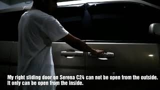 Serena C24 Sliding Door Problem