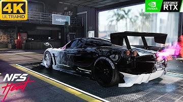 NFS HEAT | PAGANI HUAYRA BC 2017 CUSTOMIZATION AND GAMEPLAY | ULTRA GRAPHICS 4K 60FPS