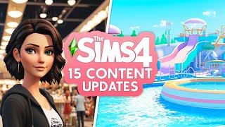 15 NEW CONTENT UPDATES ARE COMING TO THE SIMS 4!