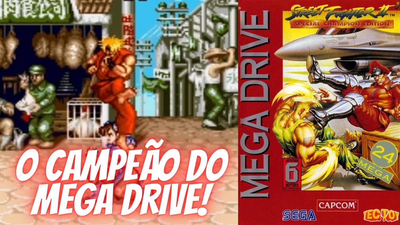 Mega Drive: Street Fighter II': Special Champion Edition, TecToy