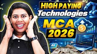 🔥Top 5 Technologies | MCA Students 2026 | MCA Career Guide, MCA Jobs! 🎯 #mca2026 #MCAJobs #aiml