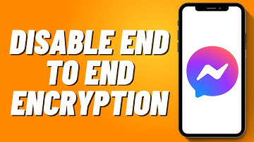 How to Disable End to End Encryption in Messenger (2024)