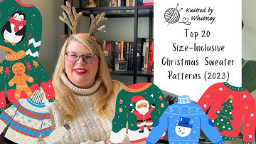 Top 20 kersttruipatronen, inclusief alle maten (en 1 Chanoeka-patroon!)