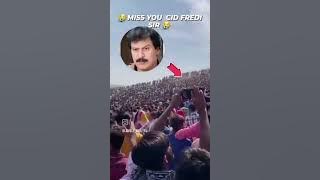 CID Freddy sir How did you die?  😭 MISS YOU CID FREDI SIR 😭 #shorts #cid #cidfreddy #missyou