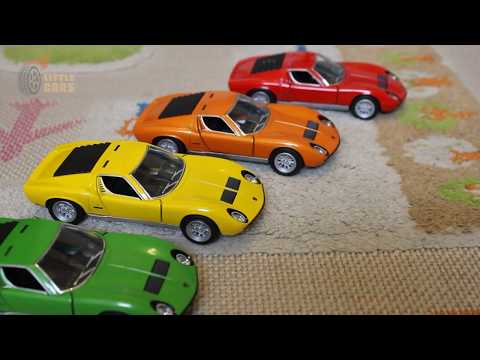 Lamborghini Miura p400 SV оранжевый