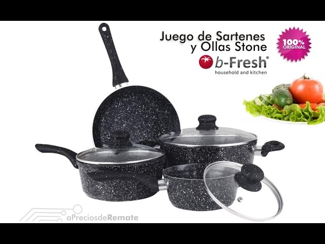 Ollas Set de ollas cerámica con roca volcánica alta calidad inducción -  Cookware Sets - Iquique, Chile, Facebook Marketplace