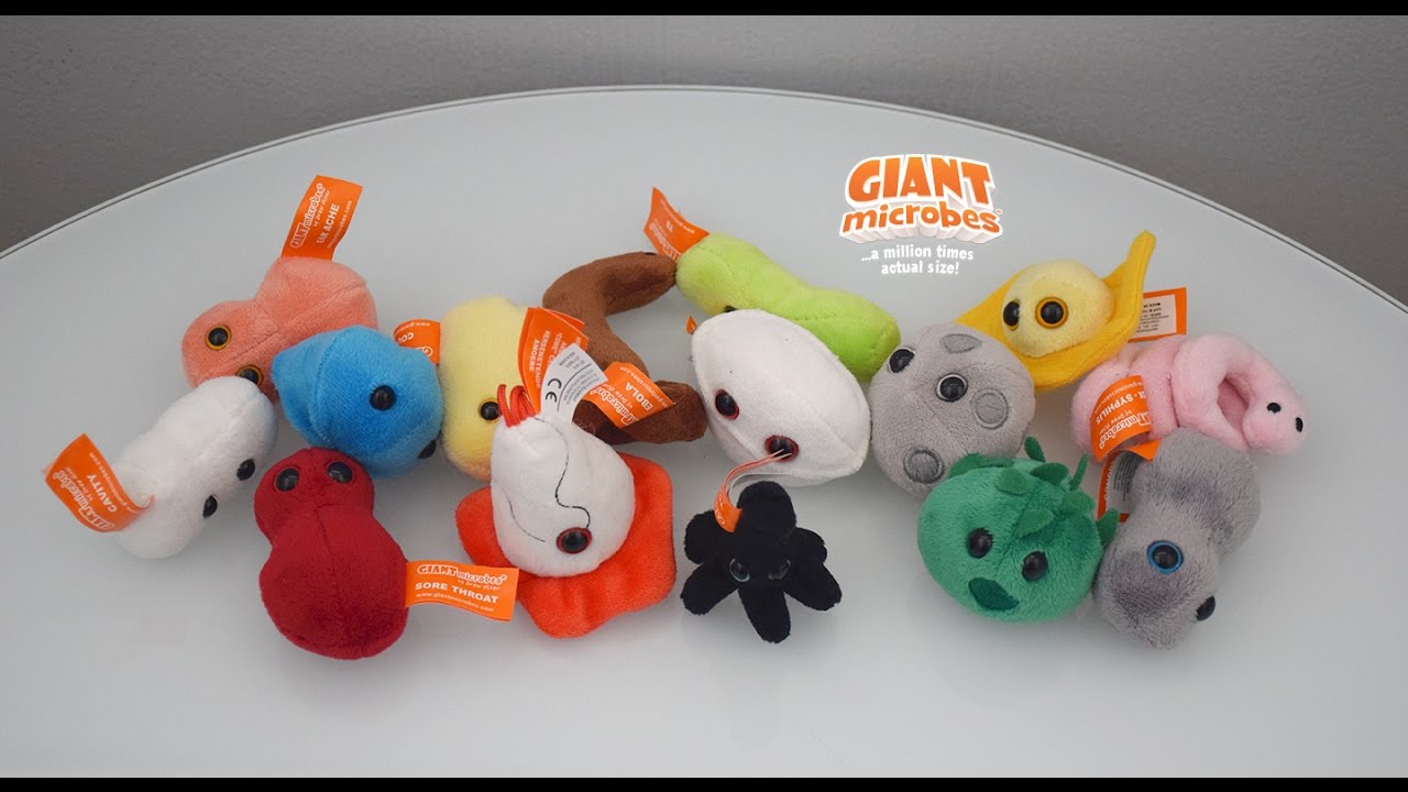 microbe stuffed animals