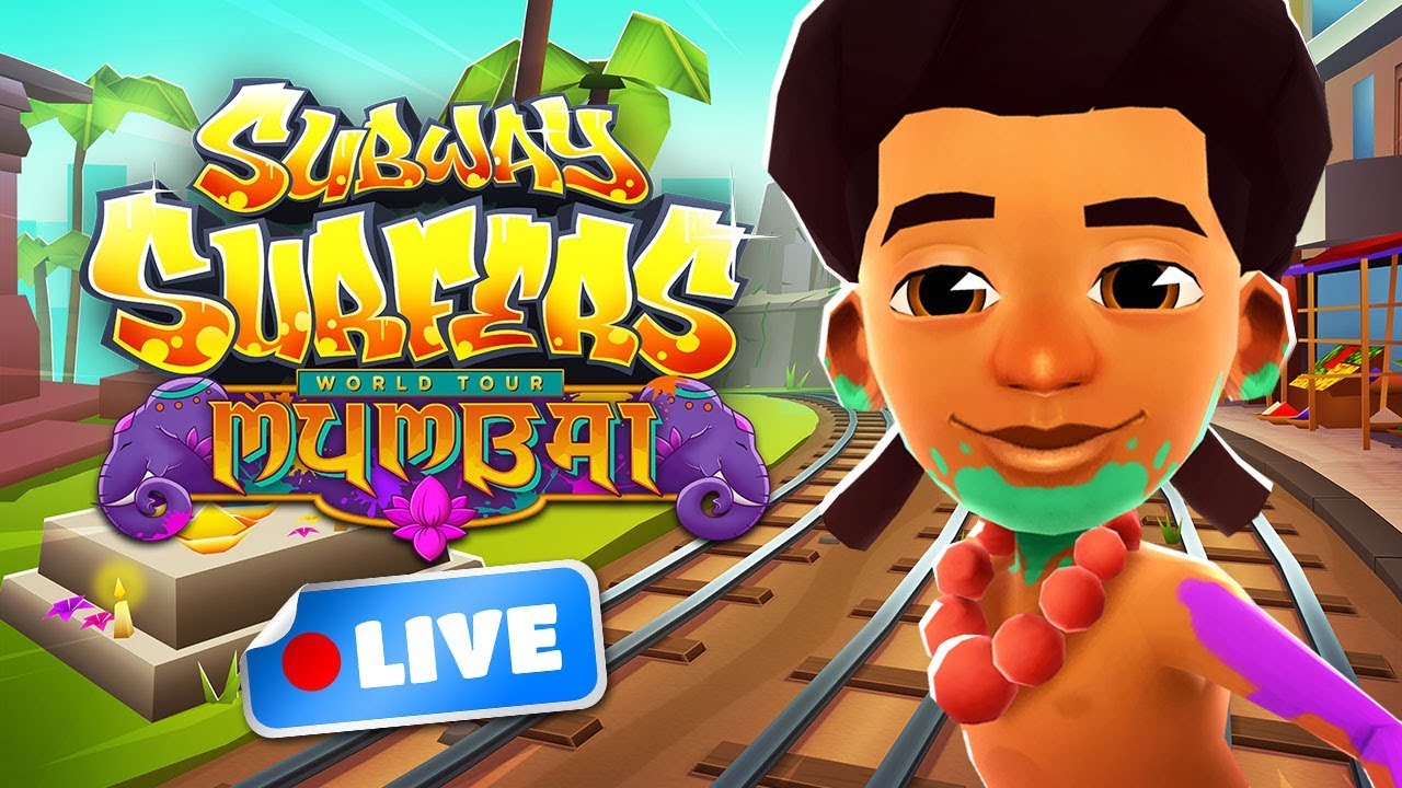 Subway Surfers Mumbai 🕹️ Play Subway Surfers Mumbai on