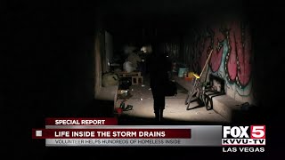 Life inside the storm drains under Las Vegas