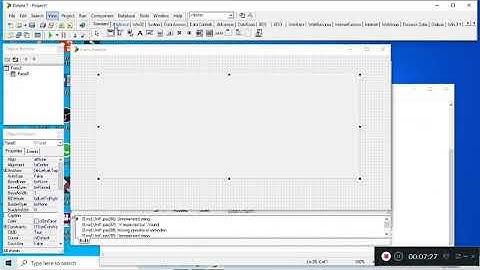 Membuat Teks berjalan dan animasi pada delphi 7