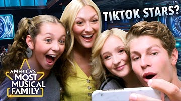 Ben Azelart Meets TikTok Stars Madi and Ana Heichel! | Backstage With Ben Ep 3