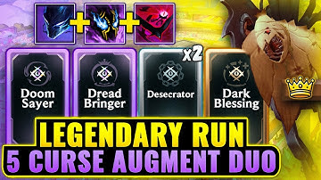 Curse Record: 2500 Total Stacks + 5 Curses // Double Exodia Comp | League Arena Gameplay