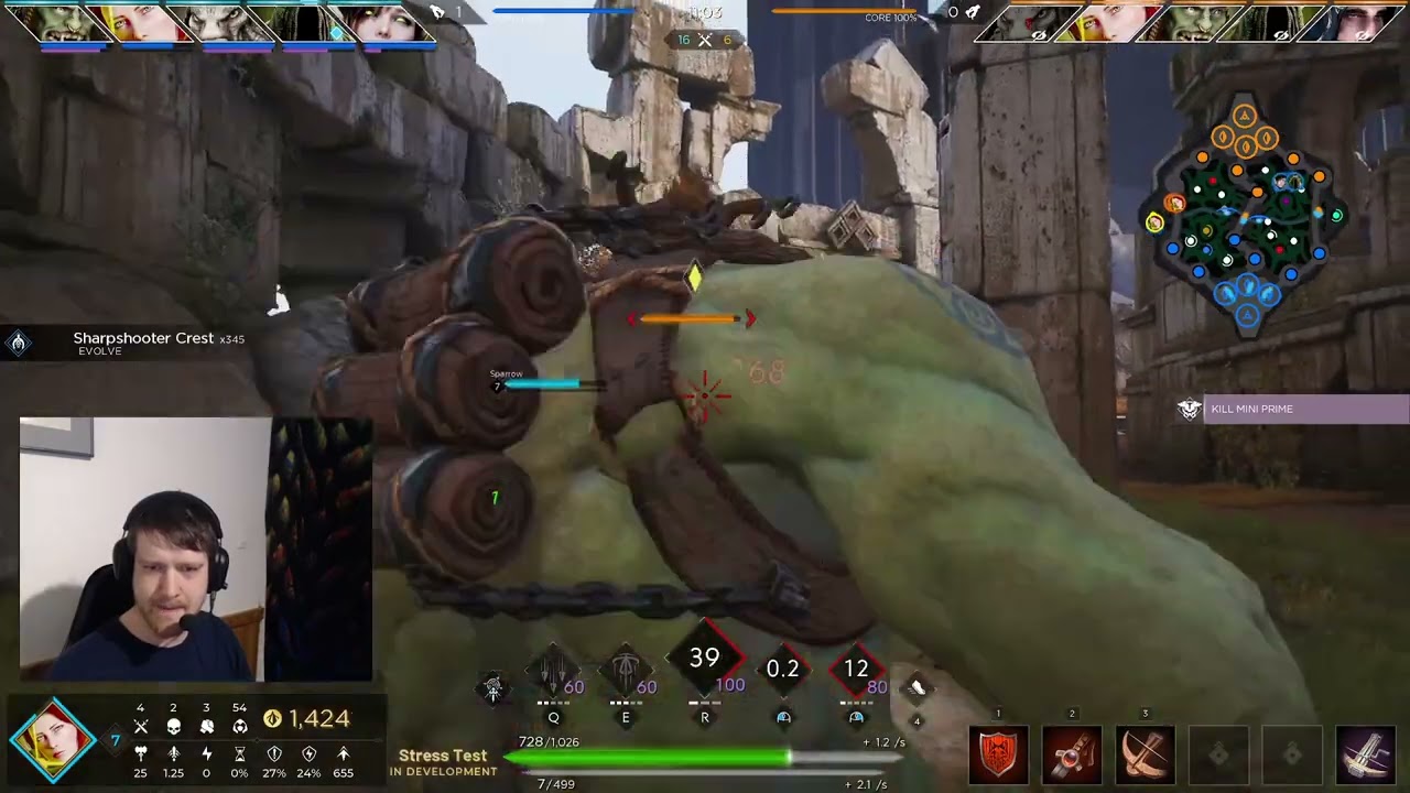 predecessor gameplay 6 with Mangoose, Windu, Menace & Jokergamer: Sparrow Carry