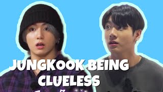 BTS Jungkook being clueless