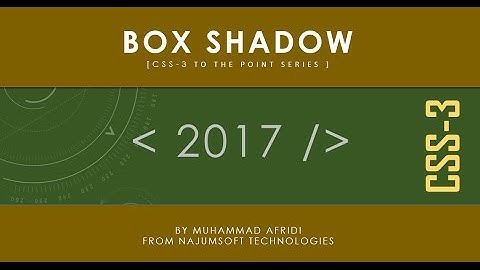 Box shadow |  box-shadow in css3 Tutorial | With Live Preview | 2017 Must Watch