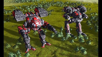 Supreme Commander Forged Alliance - Total Mayhem Mod 1V1 On Field Of Isis