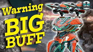 WARNING Big Buff For New Robot Lynx - War Robots Update 9.0