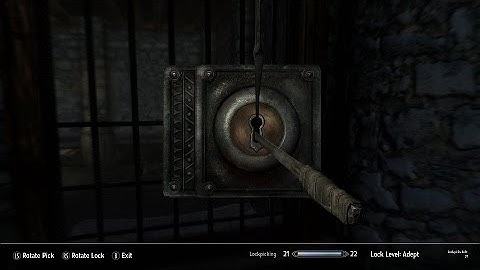 SKYRIM SPECIAL EDITION MODS EASY LOCKPICKING