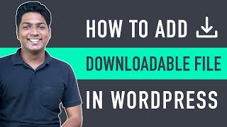 How to Add a Downloadable File in WordPress   Quick & Easy! screenshot 2