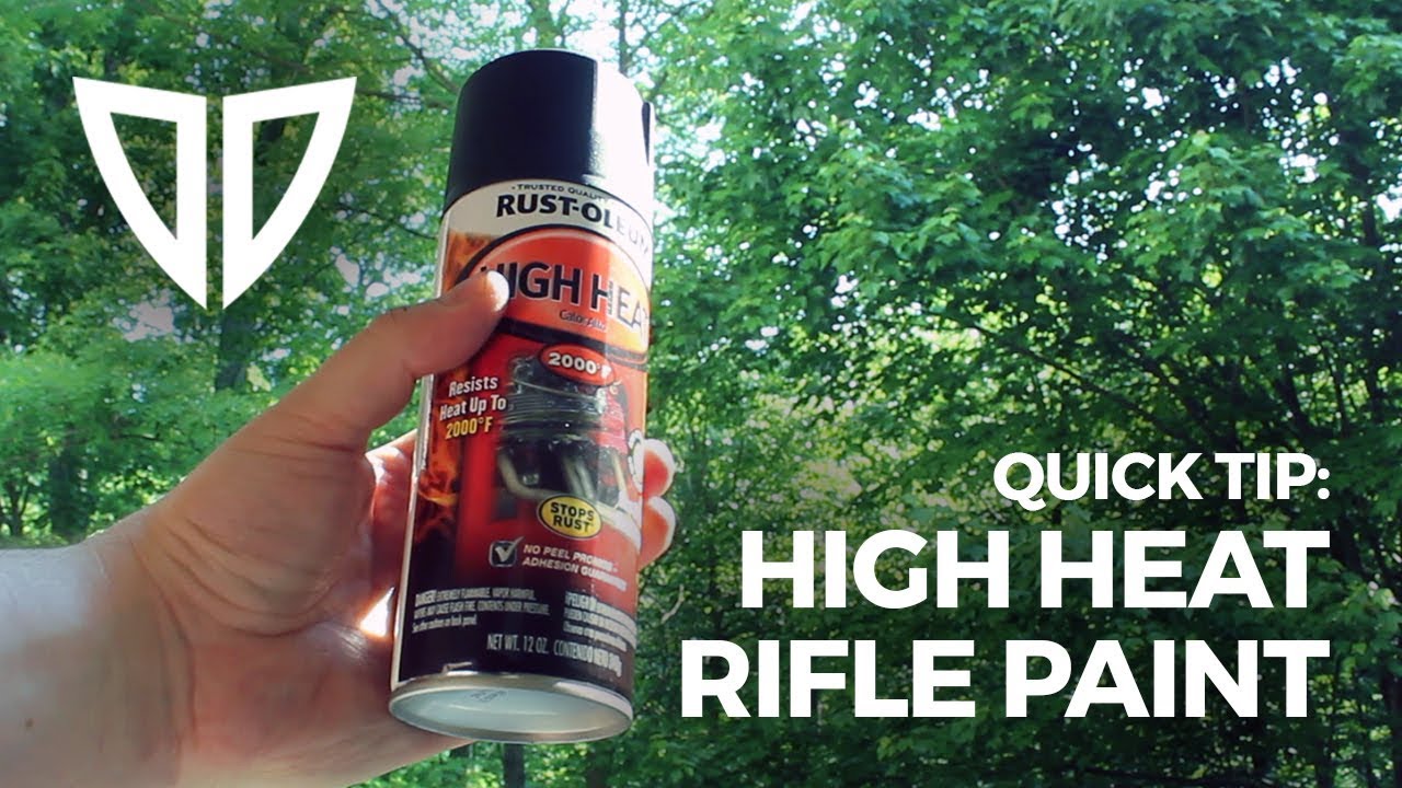 High Heat Paint For Your Rifle Barrel \U0026 Gas Tube - Quick Tip