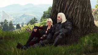 The Witcher 3 - Ciri visits Geralt in Corvo Bianco [4K]