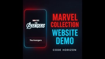 “Marvel Collection UI Showcase (HTML CSS JS)”