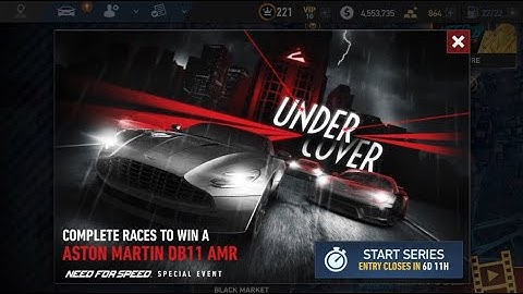 NfS: No Limits - Aston Martin DB11 AMR Day1 complete