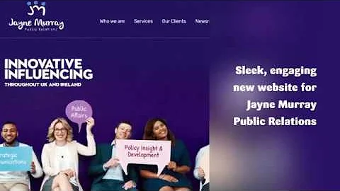 Jayne Murray PR - Website Launch | www.jmprltd.com