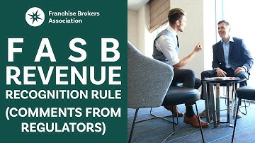 FASB Revenue Recognition Rule  Comments from Regulators P1