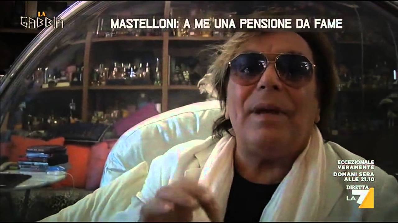 Leopoldo Mastelloni: 'A me una pensione da fame' - YouTube