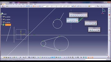 How to use Line,axis ,point in catia ?
