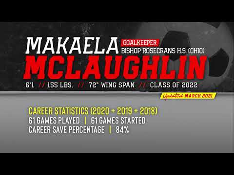 SOCCER RECRUIT | Makaela McLaughlin - 6'1 Goalkeeper (Bishop Rosecrans High School) Class of 2022